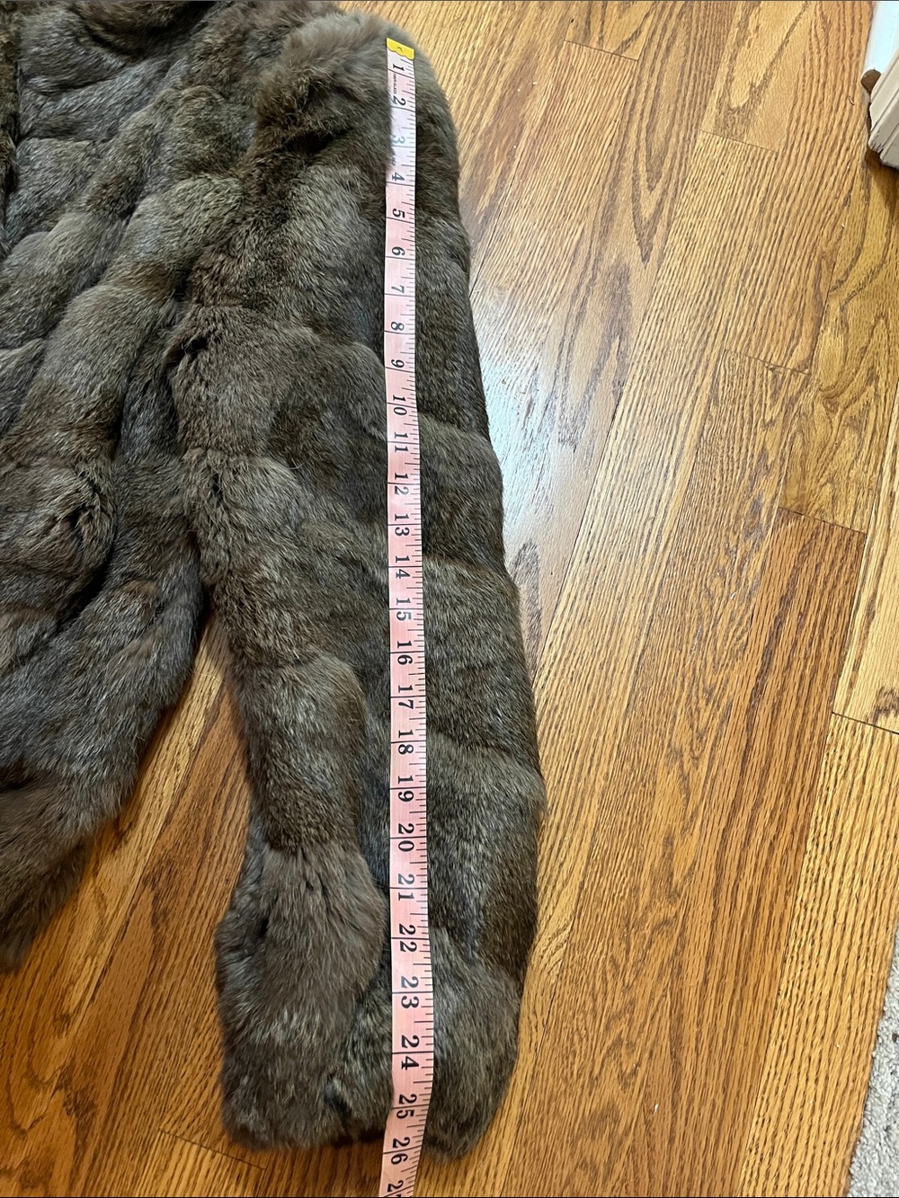Vintage Rabbit Fur Coat - Picture 3 of 8